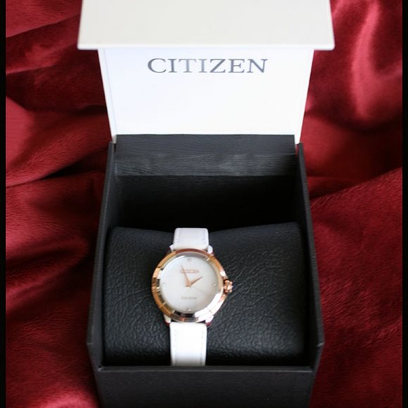 Citizen Eco-Drive Women\'s diamond accent watch NWT
